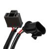 2 Pcs Canbus Relay H4 to H13 Anti Flicker Harness Decoder Kit For LED Headlight