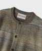 Hooves Gradient Round Wool Cardigan [Coyote]