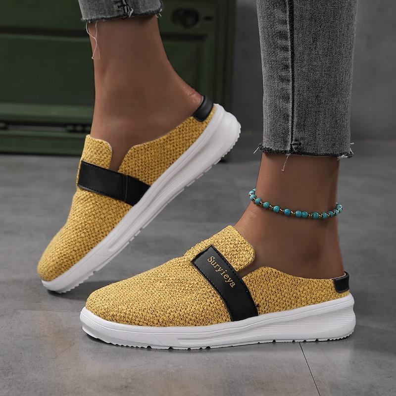 Hot Sale Summer Women Beach Sandals Outdoor Comfort Garden Shoes Clogs Lightweight Mesh Flat Slippers Sandalias Size 43