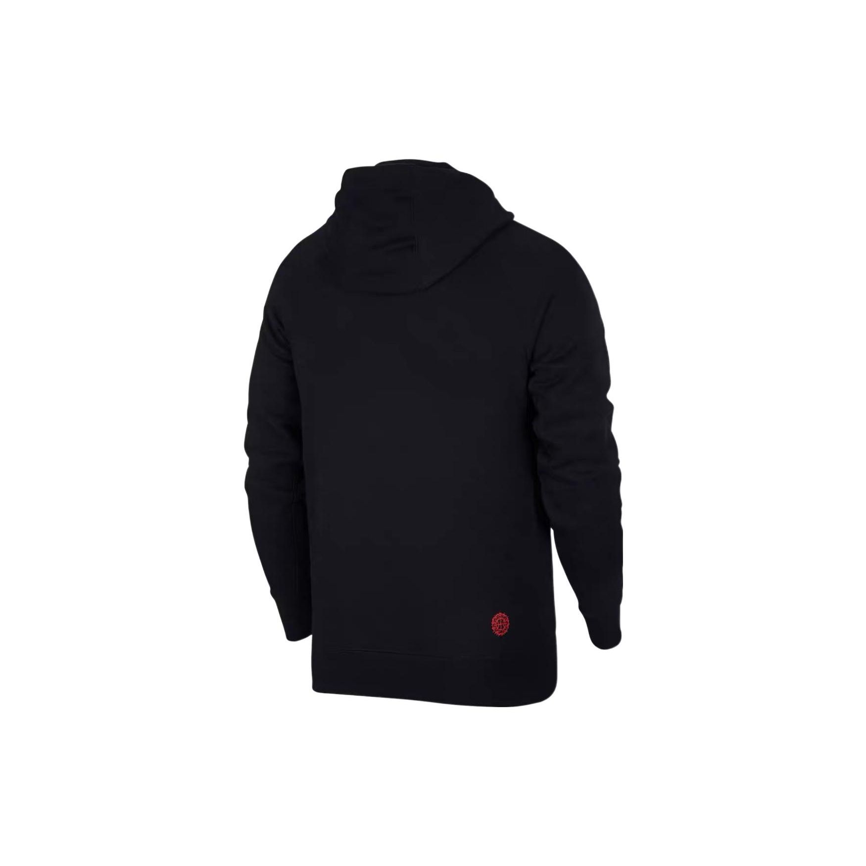 Мужская флисовая толстовка с принтом Jordan Graffiti — фото 2