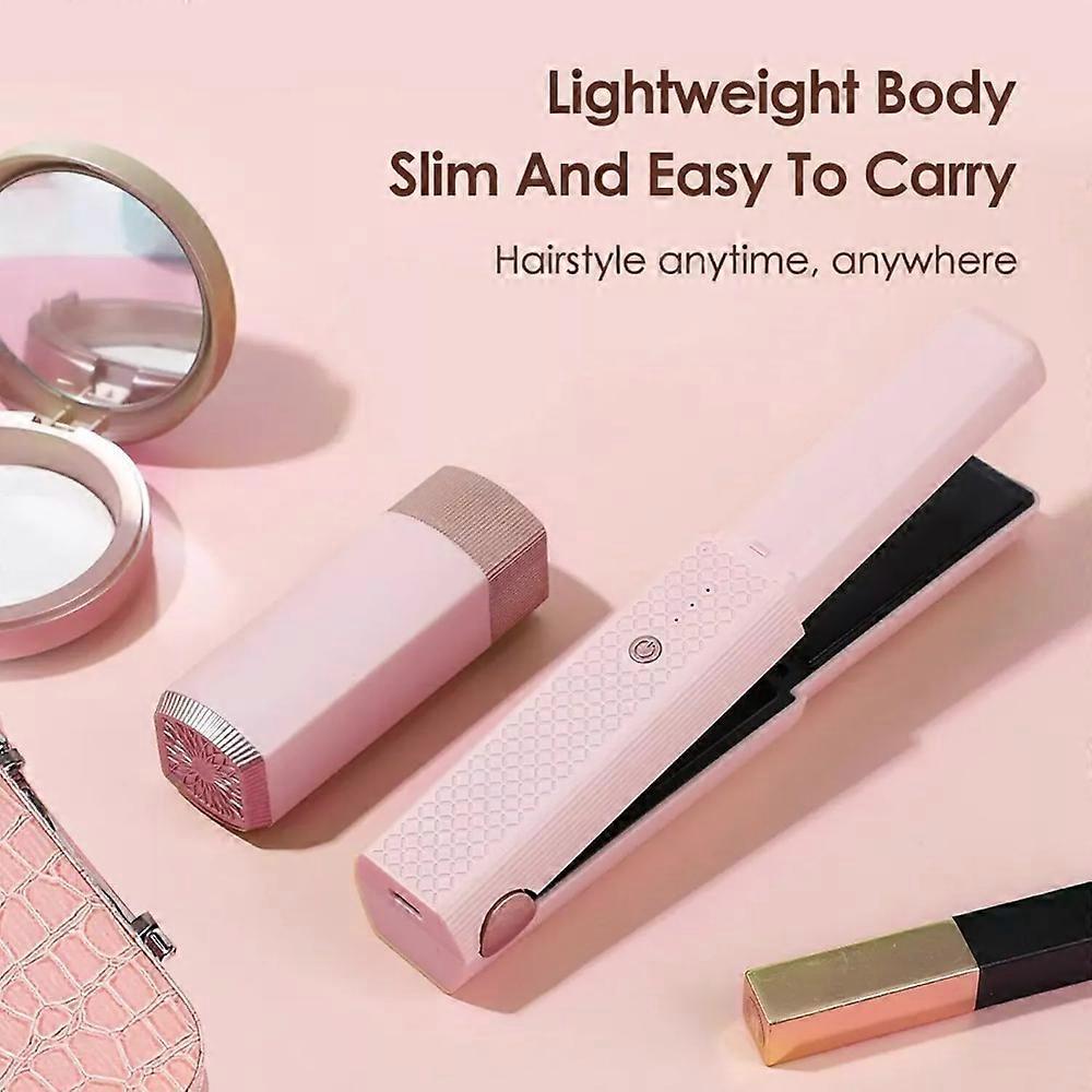 Masterscape - Portable Straightener, Mini Cordless Hair Straightener Brush
