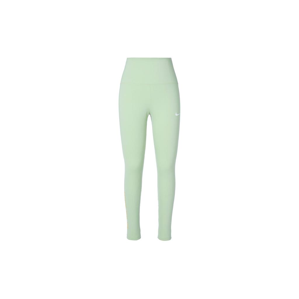 Nike High Waist Tight-Fitting Quick-Dry Sports Casual Pants Women Bottoms Green FV5719-343