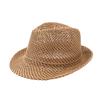 Unisex Summer Formal Hat For Women Hollow Breathable Sunshade British Style Jazz Hats Casual Solid Outdoor Panama Cap Men Gift