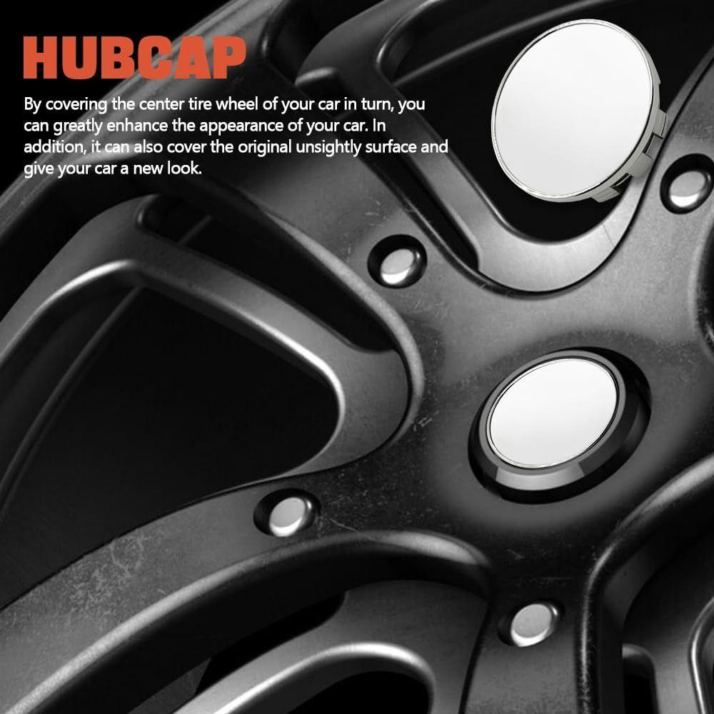 4Pcs Dust-proof Wheel Center Caps Universal Wheel Badge Covers Replacement Rim Hub Caps  Cars