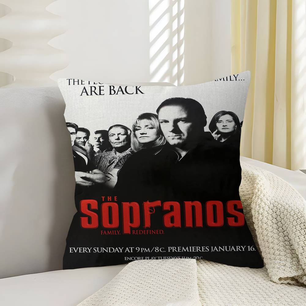 The Sopranos TV Pillow Gift Home Office Decoration Bedroom Sofa Car Cushion Cover case x
