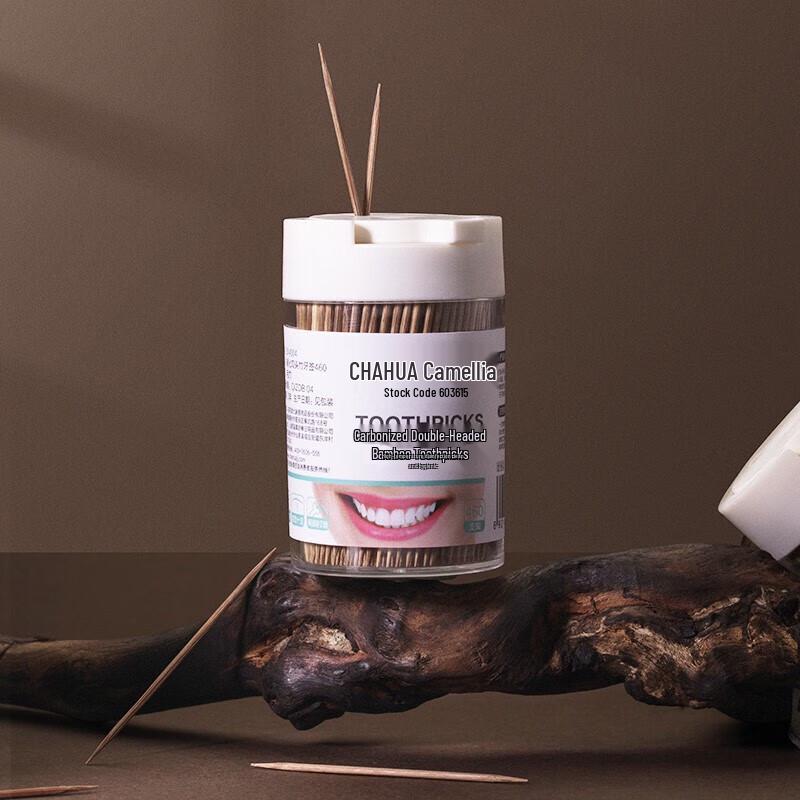 

Chahua Double-Ended Plastic Toothpicks, 2-Can Set