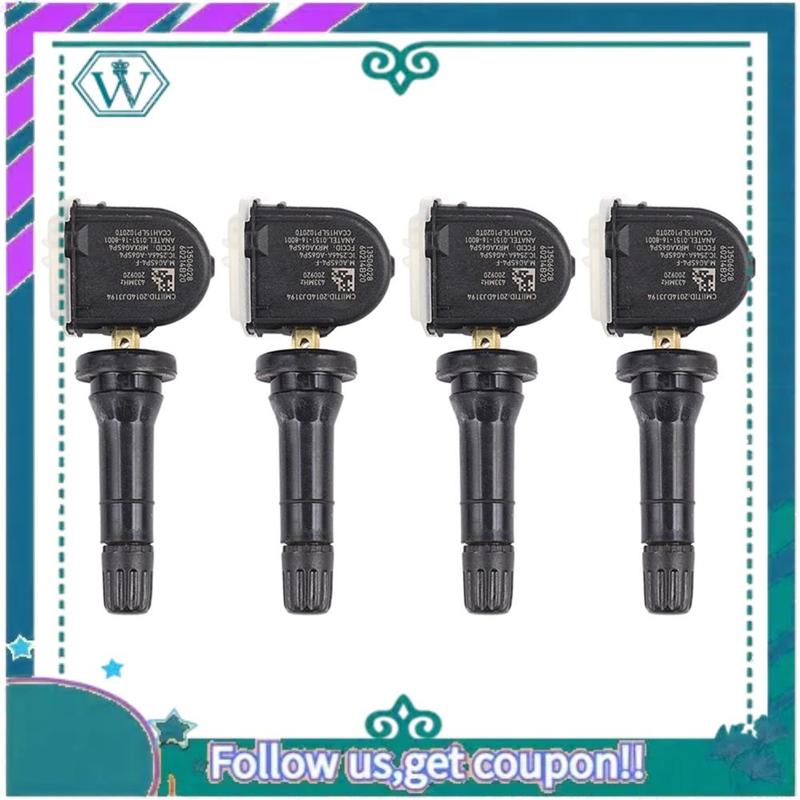 AA92-4Pcs 13506028 433Mhz TPMS Tire Pressure Sensor Tire Pressure Valve For Opel Adam Ampera Antara Astra Corsa 13598773 Parts