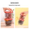 Lovewish Cat Paw Vertical Stripe Glass Storage Jar 5-Piece Set