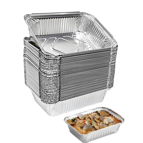 yowodana Aluminum Foil, Aluminum Container, Disposable Dishes, Aluminum Dishes, Disposable Aluminum Pots, Aluminum Dishes, Disposable Aluminum Foil fo