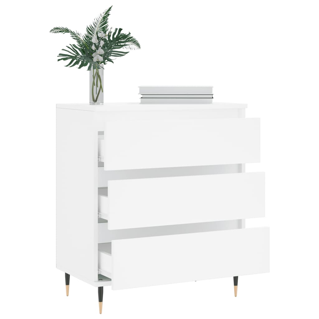 Sideboard White 60x35x70 cm Particleboard