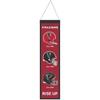 Bannière - WINCRAFT - NFL Teams EVOLUTION - Atlanta Falcons - 80x20cm - 70% Laine, 30% Polyester