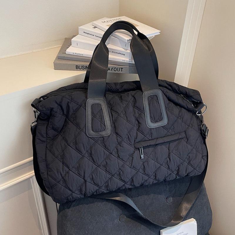 Cloth bag women's large-capacity new autumn and winter messenger business travel luggage sports fitness bag travel bag