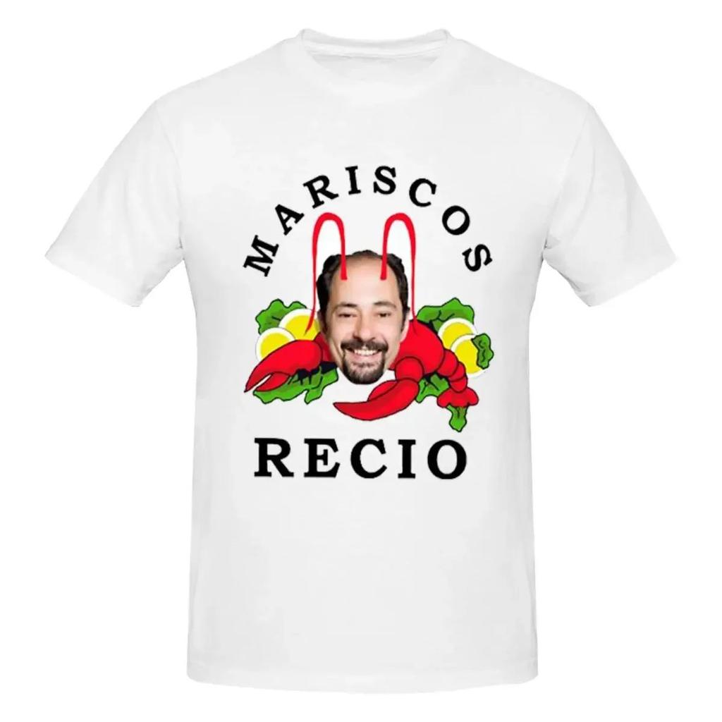 Antonio Recio Men T-Shirt Fashion Oversized T Shirts Men's Crew Neck Cotton Tees Short Summer Male Cotton Jersey Men's Clothing