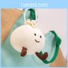 Plush Dumpling Keychain Backpack Charm Pp Cotton Stuffed Animal Collectible Gift For Kids