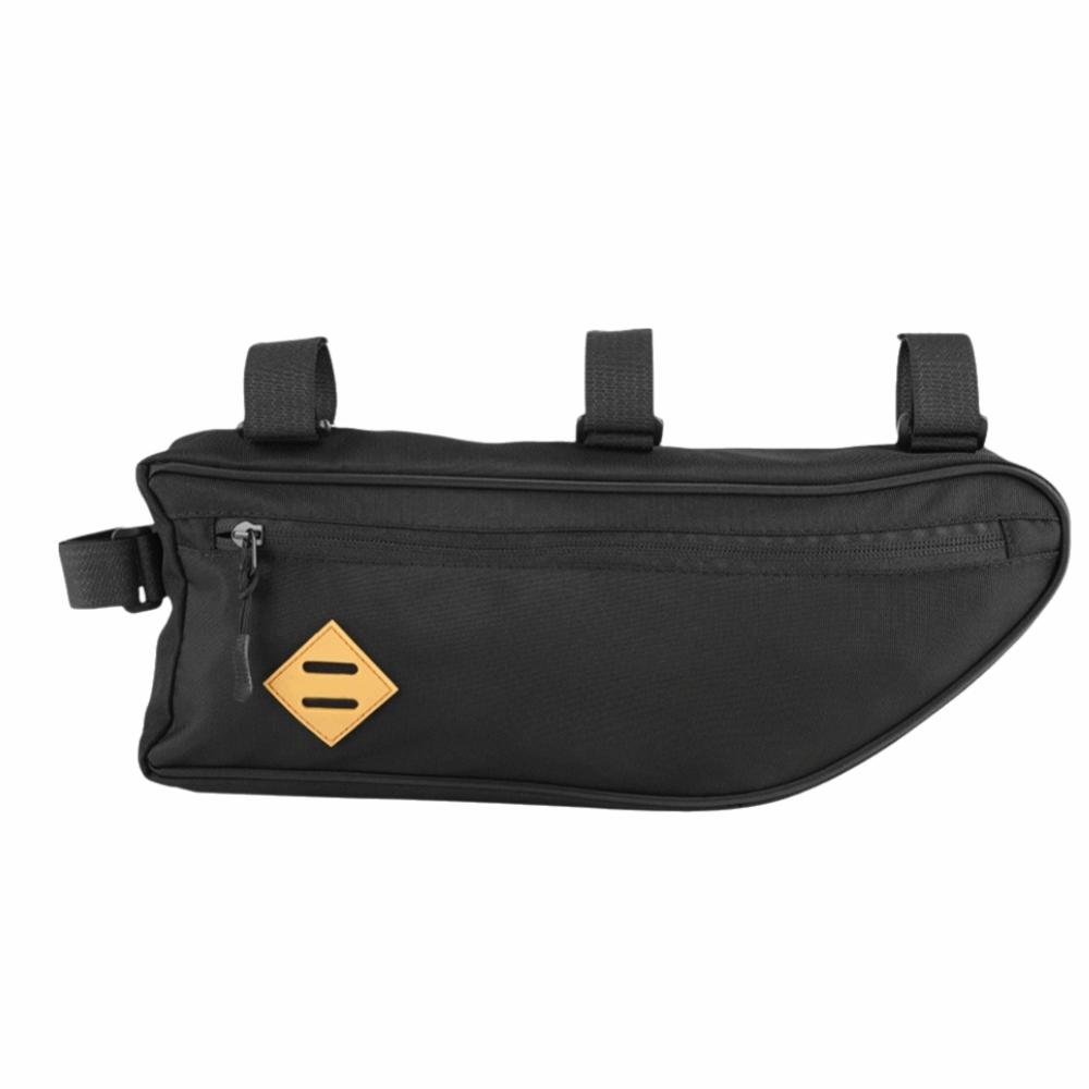 Large Capacity Bike Triangle Frame Bag Black Bike Front Top Tube Bag  Cycling Equipment