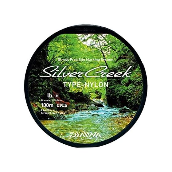 DAIWA Silver Creek Тип N (нейлон) Лаймово-зеленый 4 фунта-100 м