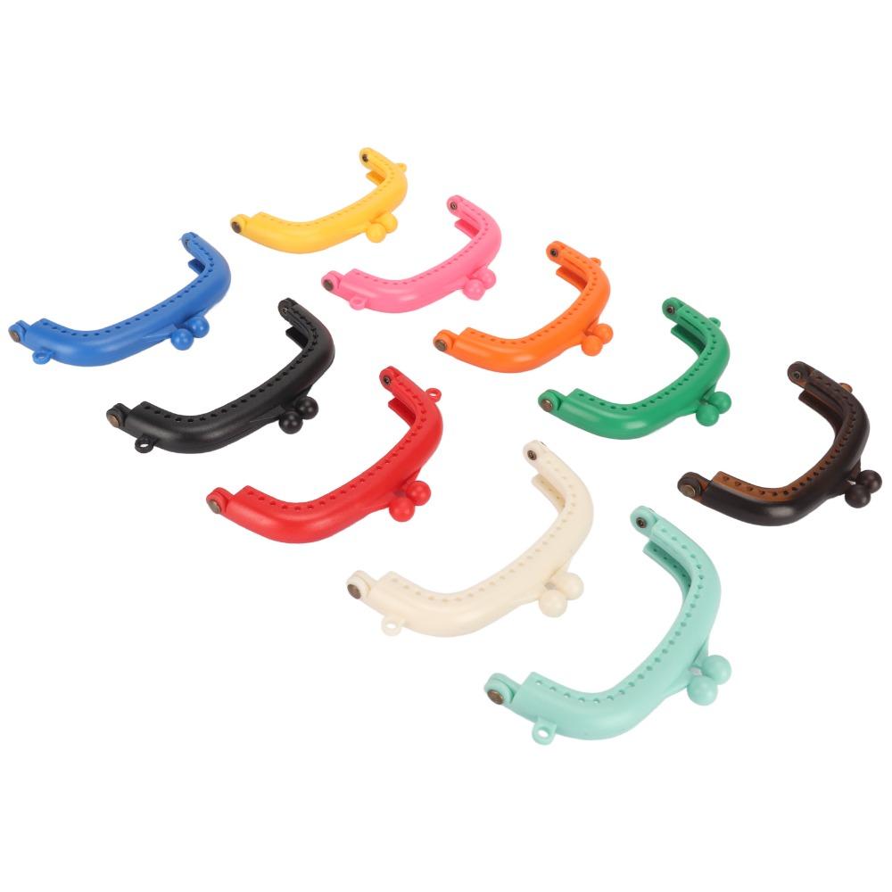 10pcs Light Weight Purse Clasp Frame 85mm/3.35in Coin Purse Frame Bag Clasp Lock For Sewing Craft