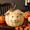 Pumpkins for Decorating Fall Pumpkin Decor Animal Cute Figurines Resin Statue Thanksgiving Decorations Harvest Halloween