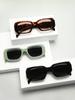 New Online Celebrity Polygon Cut Sunglasses Men And Women With The Same Fashion Personality Big Ins Sunglasses.