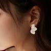 Irregular Petal Earring Summer Jewelry Gift Flower Stud Earrings Geometric Earrings for Women