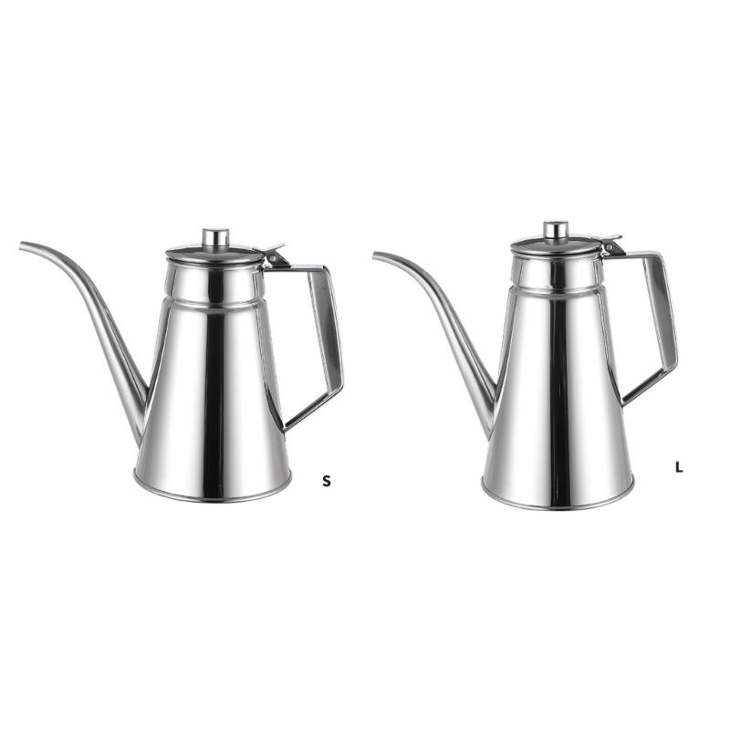Durable 304 Nonrust Steel Sauce Bottle Feature Touch Lid And Modern Design For Efficient Cooking Experience