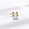 Nytt kirurgiskt stål Brosk Helix Öronpiercingar Tragus Ball Studs Skivstångsörhänge Mode Kroppssmycken