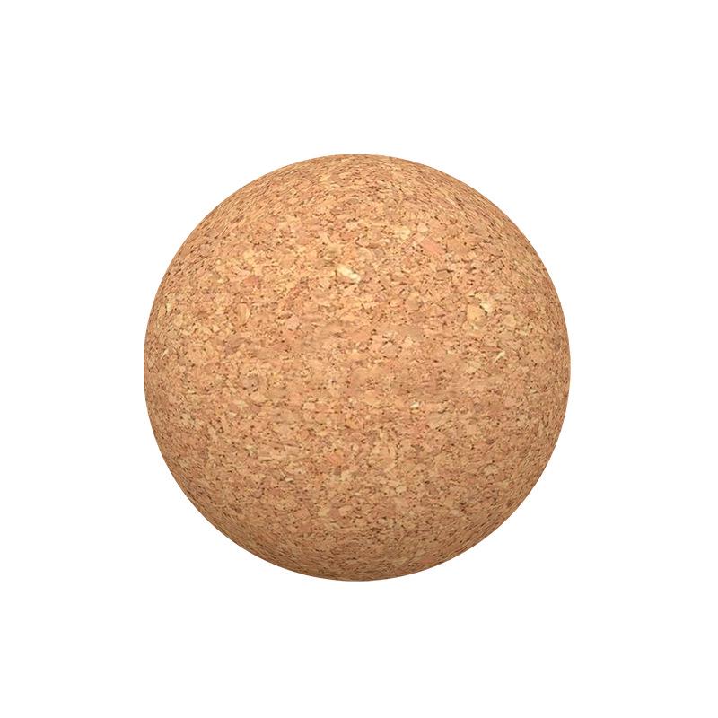 Cork Peanut Yoga Massage Ball for Muscle Relaxation