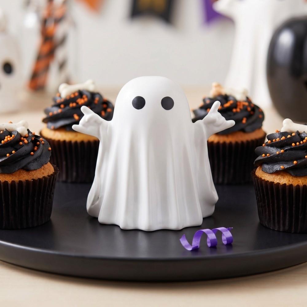 Statues Crafts Halloween Ghost Statues Miniature Models Desktop Figurine Bedroom Office