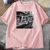 Funny Cat Gang T Shirt Summer Tracksuit Crew Neck Short Sleeve Tops Casual Sportswear Harajuku Retro Streetwear