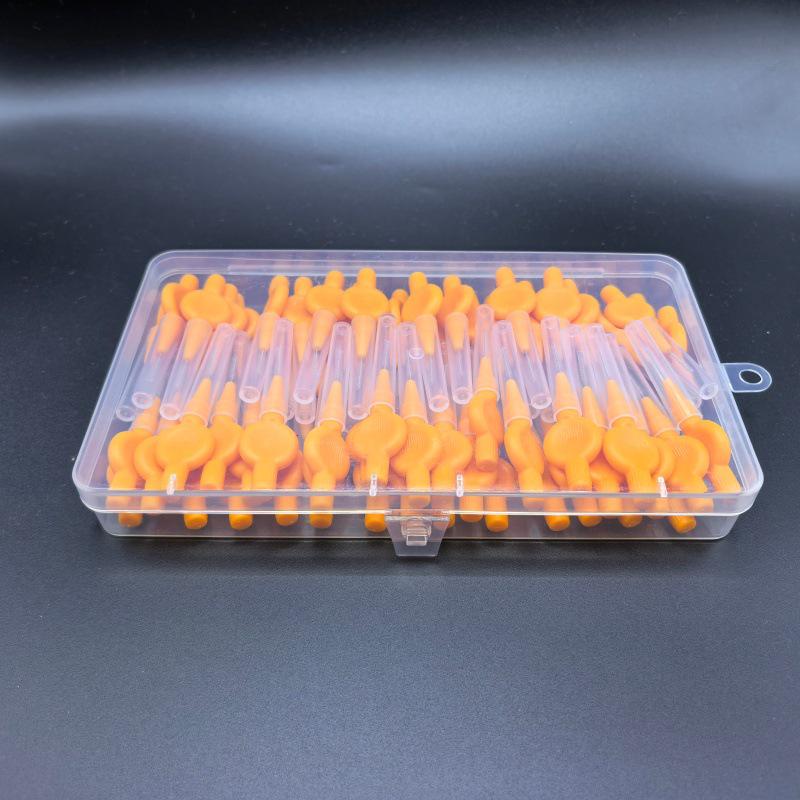 Interdental Round Gap Brush & Orthodontic Toothbrush for Oral Care