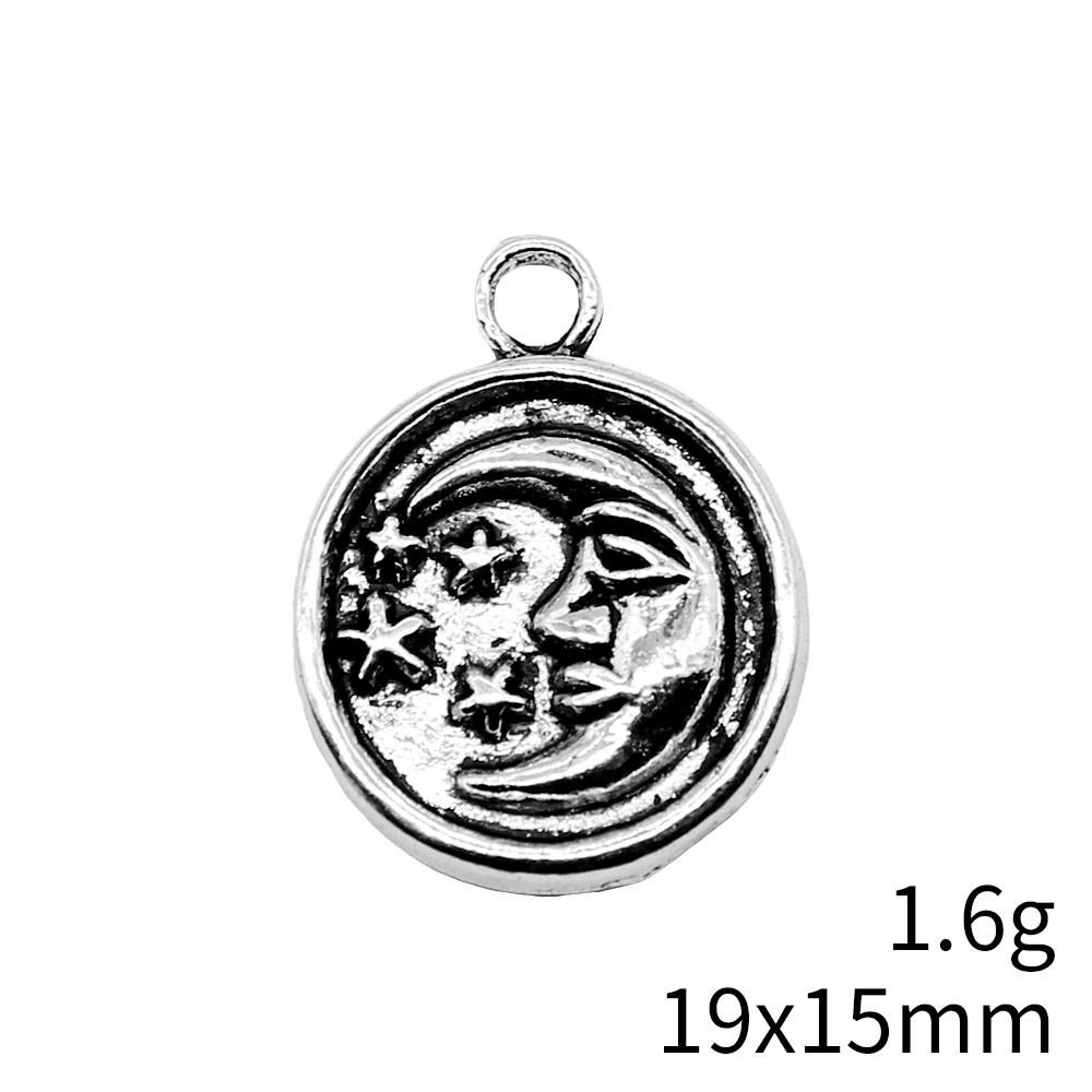 

Подвески для годовщины свадьбы Сумка Подвески Солнце Луна Подвеска Предметы Набор Подвесок A45-5pcs-19x15mm