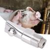 5Pcs DN15 Stainless Steel Flat Nozzle Automatic Pig Drinker Farm Accessory for Cattle Sheep Pig68mm