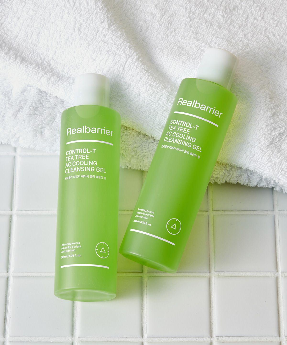 Control-T Tea Tree AC Cooling Cleansing Gel 200ml x 2
