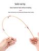 Ice Fishing Ultra-Hard Casting Rod Set: Compact, Solid Core, Short Gun Handle for Winter and Raft Fishing.