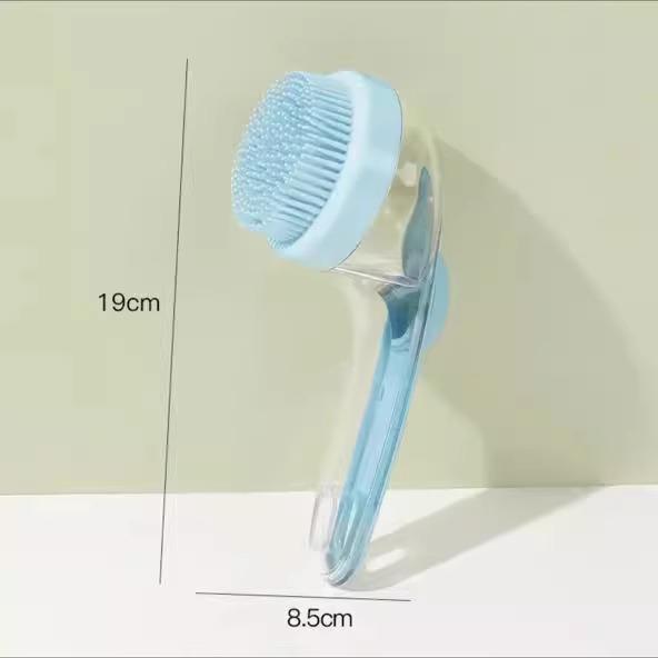 

Силиконовая щетка для купания и массажа питомцев для собак и кошек
