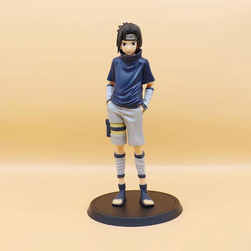 Anime Figure Collection: Naruto Characters - Kakashi, Uchiha, Itachi, Sasuke, Minato, and Sakura