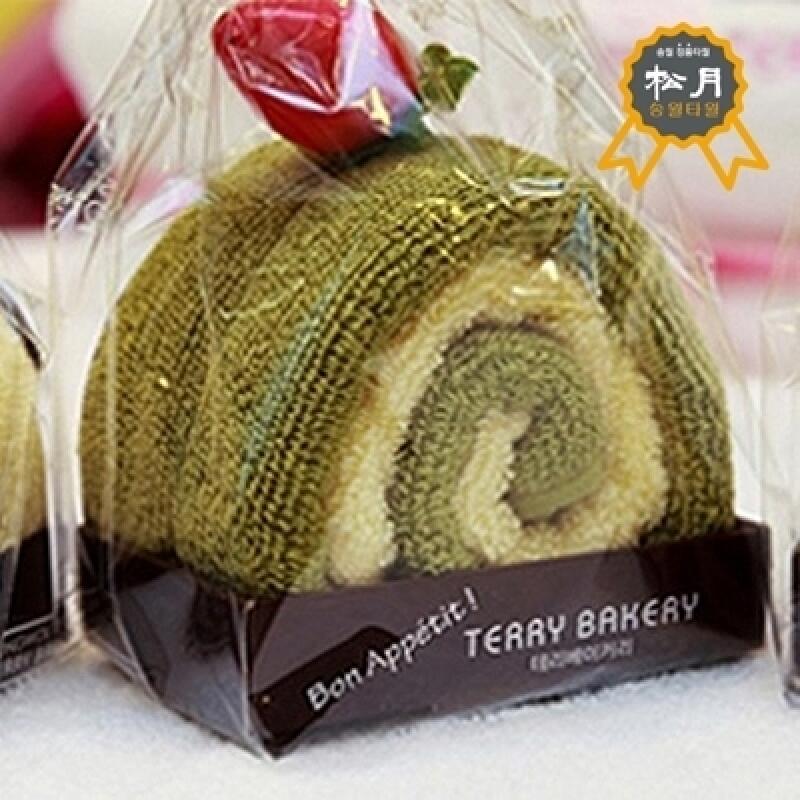 Songwol Bakery Towel Roll Cake Slices (10 pieces) 10 chocolate (brown) sheets