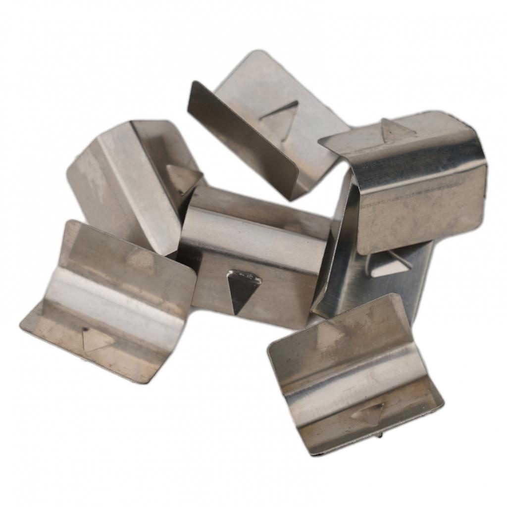 Wind Rain Deflector Channel New Metal Retaining Clips For BMW