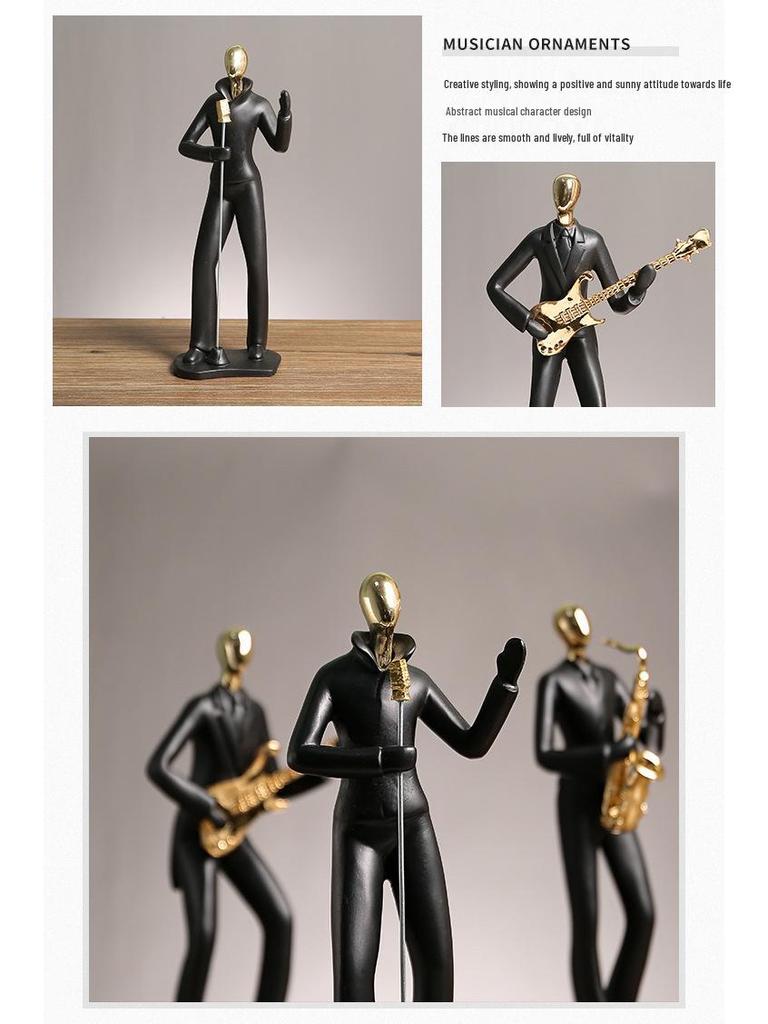 Elegant Figure Ornament: Light Luxury and Personality for Entrance, TV Cabinet, Wine Cabinet, or Study Decor