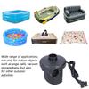 Electric Air Pump ABS Air Inflator Pump with 3 Nozzles Portable and High Effiency for Swimming Ring Air Bed