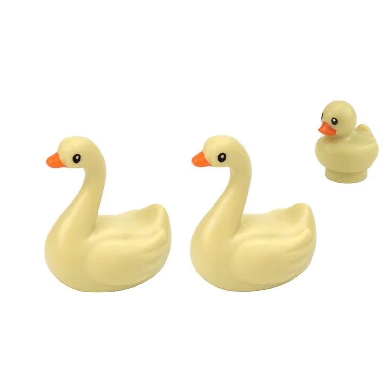 MOC Tier Szene Bausteine Katzen Hunde Schafe Schweine Hühner Adler Papageien Delfin Zoo Rahmen Zubehör DIY Spielzeug Steine T14