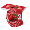 2022 Children Christmas Disposable Three-layer Protective Mask 10pc