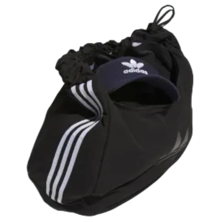 adidas Borsa a Nuvola con Logo Trefoil Originals Borsa a Spalla Unisex Nera JP0146