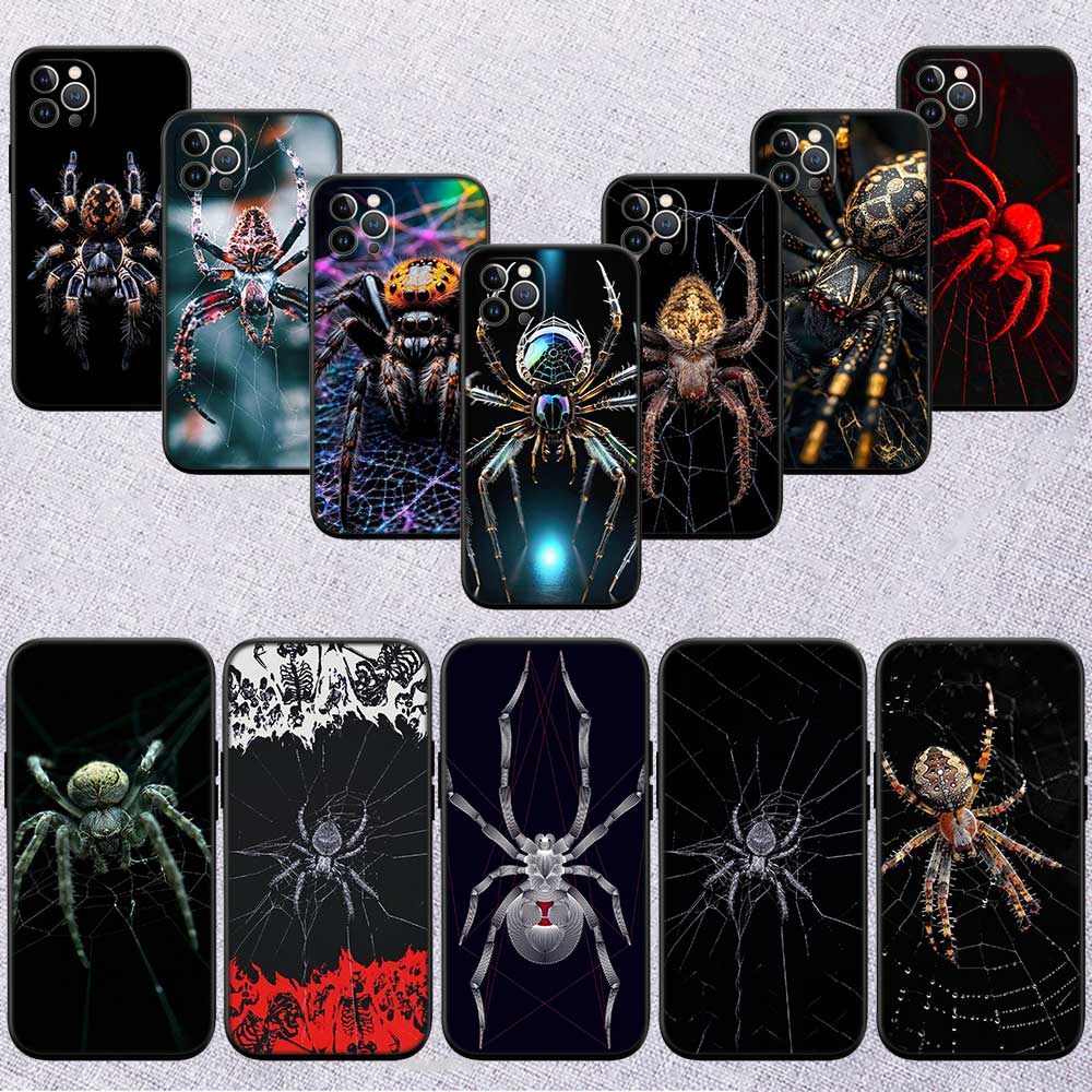NH40 Spider Nytt exklusivt skalfodral för iPhone 16 15 14 13 12 Pro Max Plus Mini
