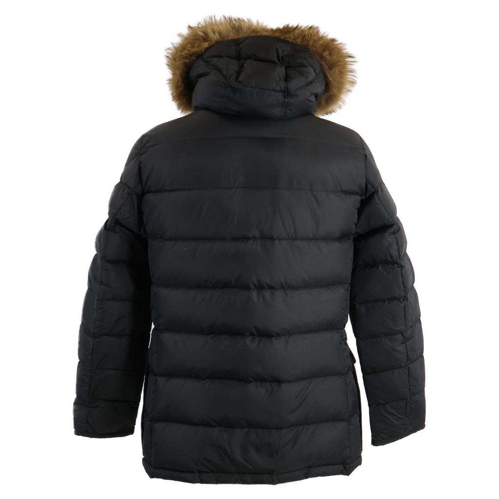 Moncler CLUNY Fur/hooded Down Jacket Jacket 3 blackUsed