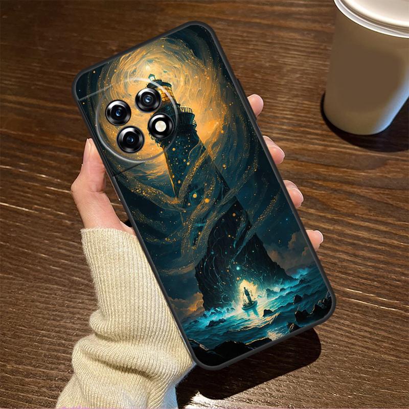 Lighthouse For OnePlus 15 13 12 11 15R 13R 12R 8T 10T 13T Case For OnePlus Nord 5 CE 2 3 4 Lite N20 N30