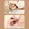 Professional Lotus Seedpod Brass Rosewood Facial Lifting Gua Sha Tool Eye Relaxation Spot Meridians Acupoint Massage Handheld