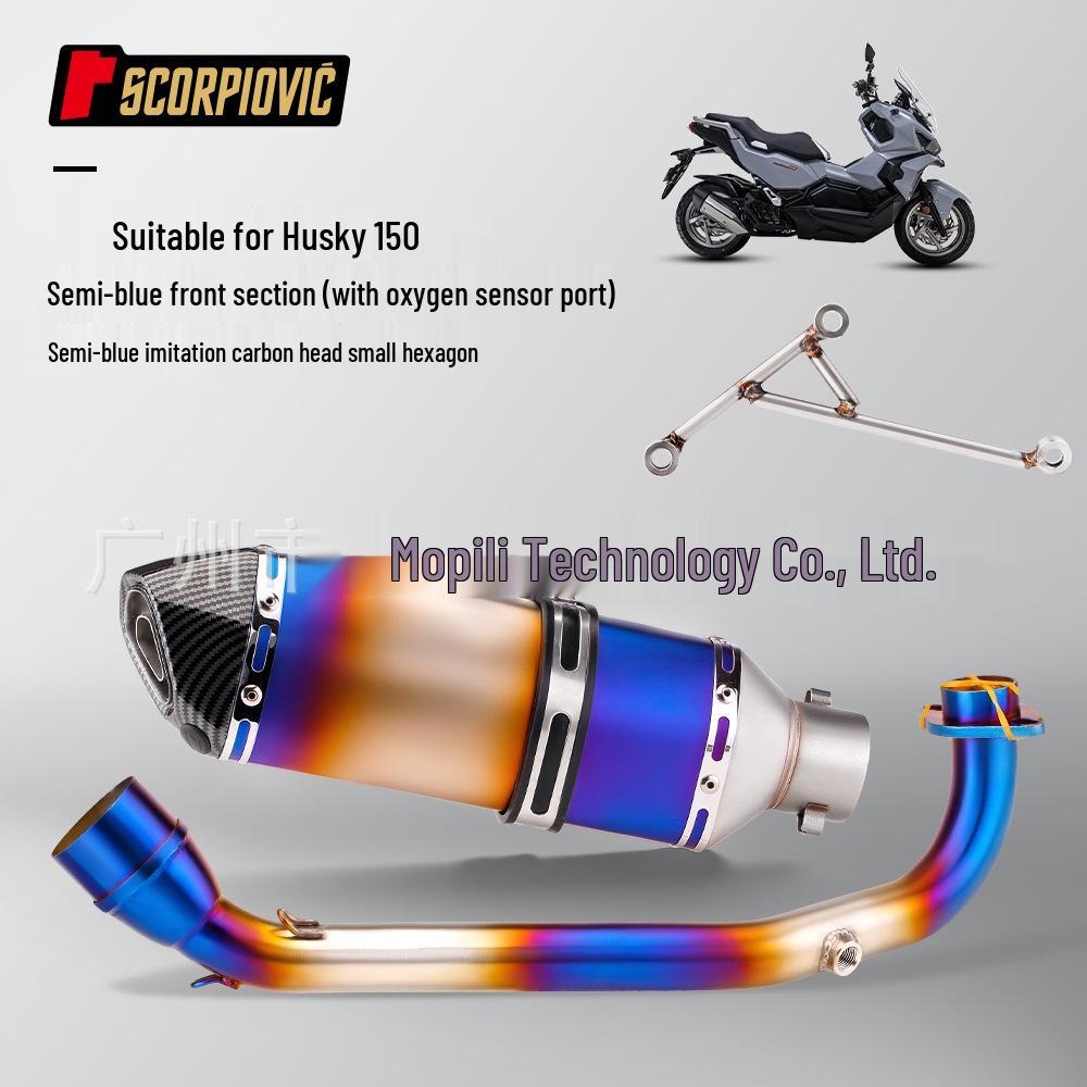 Husky 150 Mid-Rear Section Silencer Kit