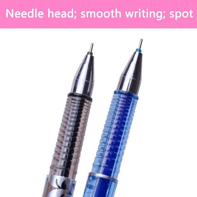 100 Pcs/set Erasable Gel Pen Refill Blue Black and Red Easy-to-erase Pen Refill Water Pen Quick-drying Erasable Pen Refill