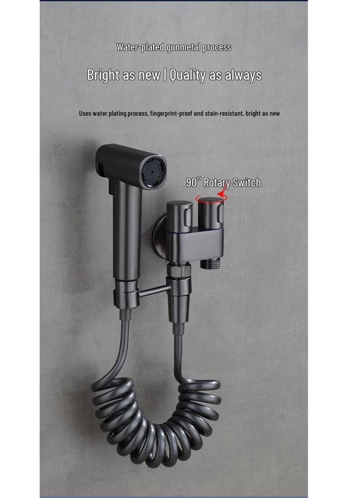 High-Pressure Bidet Valve & Sprayer for Toilet